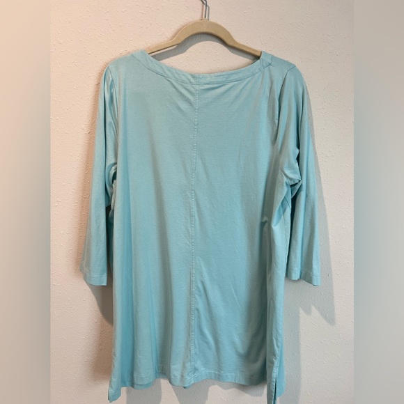 Light blue J.Jill Tunic - Picture 1 of 3